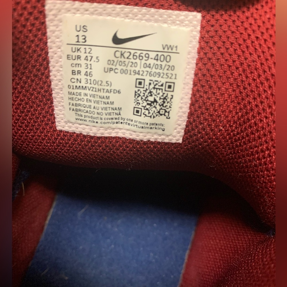 Nike Renew Elevate Deep Royal Blue - CK2669-400 Size 13 Excellent Condition - Picture 6 of 9